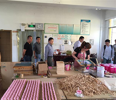浙江大学科技代表团赴云和县开展木制玩具行业调研活动