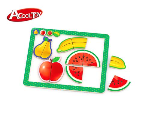 水果磁性拼板 (货号:AC6673)