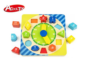 积木时钟 (货号:AC7663)